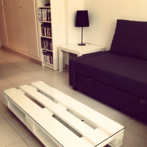 muebles con palet mesa reciclaje