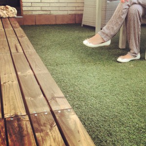 tarima terraza