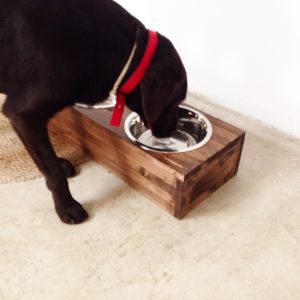 comedera perro personalizada rojosillon