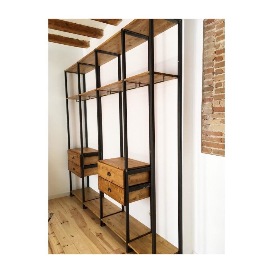 MUEBLES A MEDIDA HIERRO Y MADERA