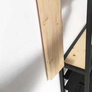 BOTELLERO MUEBLES A MEDIDA HIERRO Y MADERA ROJOSILLON