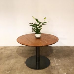 ROJOSILLON MUEBLES A MEDIDA MESA REDONDA HIERRO Y MADERA